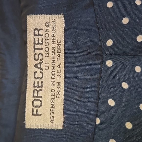 Vintage Navy Trench Coat - Picture 7 of 9